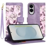 Husa personalizata fete Samsung Galaxy S25 Edge Techsuit FlipCraft, mov