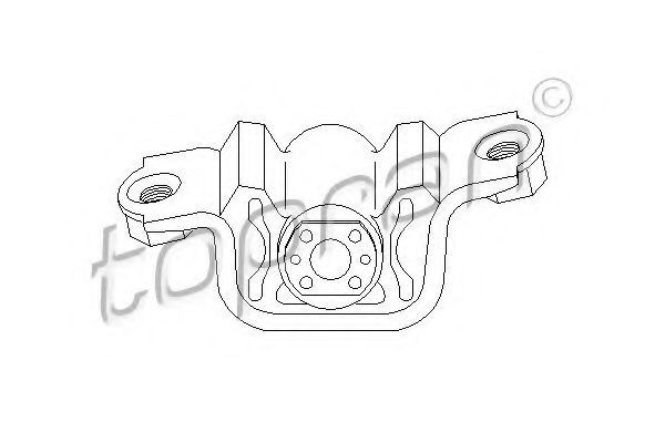 Suport motor PEUGEOT BOXER caroserie (244) (2001 - 2016) TOPRAN 720 382