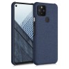 Husa pentru Google Pixel 5, Textil, Albastru, 52433.17, Carcasa, Kwmobile