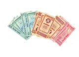Mongolia 1993 - Lot bancnote, UNC, cu dubluri