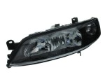 Far Opel Vectra B, 02.1999-02.2003, montare fata, stanga, H7+H7+PY21W+W5W; manual/electric; negru; fara motor; Tuning; halogen, Depo