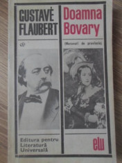 DOAMNA BOVARY - GUSTAVE FLAUBERT foto