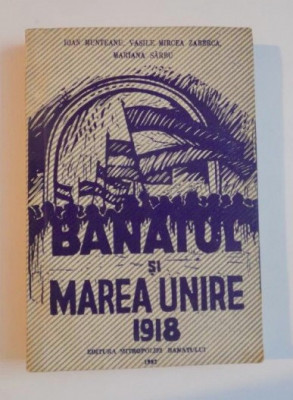 Banatul si Marea Unire : 1918 / I. Munteanu, V. Mircea Zaberca si Mariana S&amp;acirc;rbu foto