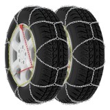 vidaXL Lanțuri antiderapante zăpadă auto, 2 buc., SUV 4x4, 16 mm, 390