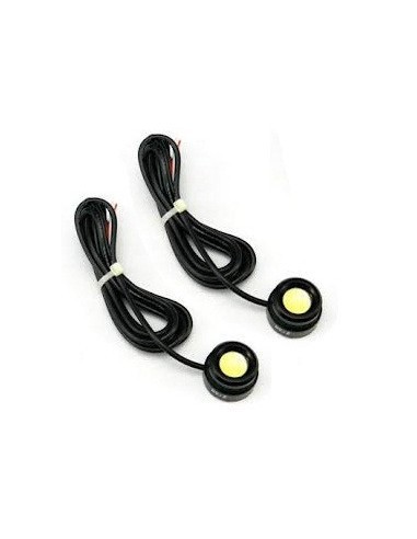 Set 2 leduri auto de putere 2x3w