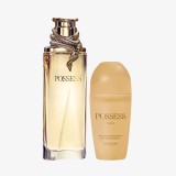 Cumpara ieftin Set parfum Possess pentru femei, apa de parfum 50 ml + deodorant roll-on, aroma floral-orientala chypre, note de ylang-ylang si patchouli