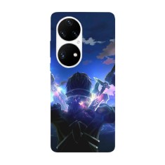 Husa compatibila cu Huawei Nova Y70 model Everybody can fight SAO, Silicon, TPU, Viceversa