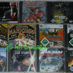 joc PC Hitman,Star Wars,Simcity,Supreme Commanders,Mahjongg,Splinter Cell,Jedi K