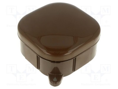 Carcasă PAWBOL cutie de conexiuni IP54 92mm x 92mm x 44mm maro foto