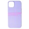 Toc silicon Woven Texture Apple iPhone 13 Lavender