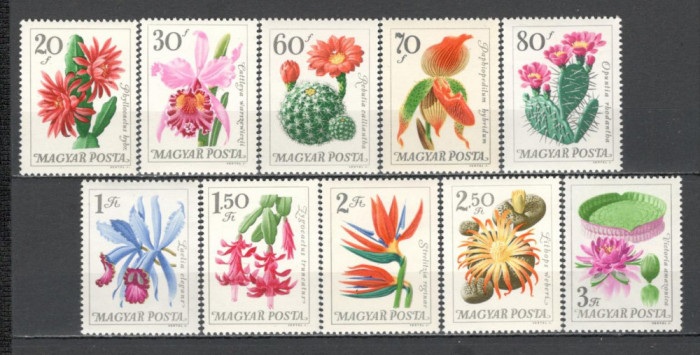 Ungaria.1965 Flori din Gradini Botanice DF.157