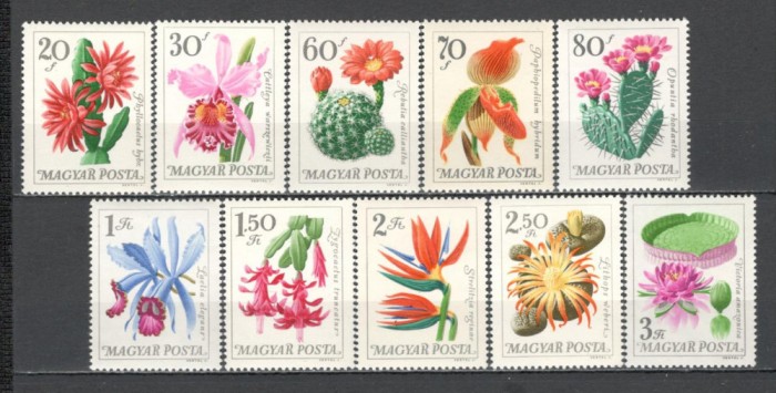 Ungaria.1965 Flori din Gradini Botanice DF.367