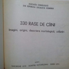 Gheorghe Lica, Dumitru Hotopeleanu - 330 rase de caini. Imagini, origini, descriere morfologica, utilizari