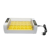 Incubator automat 24 oua 60W, 220V, rotire automata, control temperatura, umiditate, afisaj electronic, tava iluminata LED
