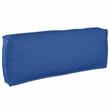 VidaXL Pernă pentru spătar din paleți Albastru regal 120 x 40 x 12 cm