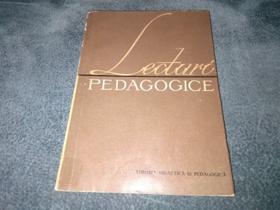 LECTURI PEDAGOGICE 1964 foto