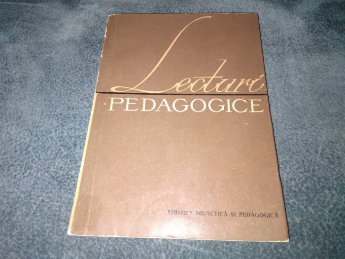 LECTURI PEDAGOGICE 1964