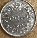 MNDRO0001 Monedă 100 Lei 1943 - Regele Mihai I - Regatul Rom&acirc;niei / WW2