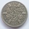 Anglia 3 pence 1935 argint
