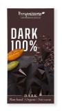 Ciocolata neagra 100% bio 60g Benjamissimo