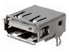 Conector USB A, versiune USB 2.0, orizontala, AMPHENOL - 87583-3010RPLF