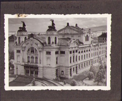 HST P634 Poză Opera Națională Cluj perioada interbelică foto