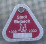 AZ 505 MEDALIE-MEDALION EVIDENTA CANINA-STADT EINBECK -ORASUL EINBECK-GERMANIA