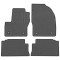 Set covorase auto din cauciuc Ford Kuga 2016-2020, Negre AutoDrive ProParts