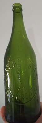 Sticla de bere Bragadiru 650 ml, 1945 foto
