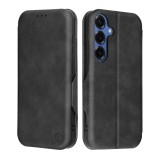 Husa 360&Atilde;&sbquo;&Acirc;&deg; Samsung Galaxy S25 Techsuit Safe Wallet Plus, negru