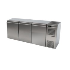 Frigider bar tip tejghea inox cu cuva-3usi