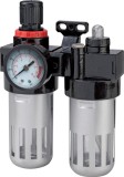 Filtru aer pentru compresor Airtool MF-3 cu regulator si manometru, 1/4"
