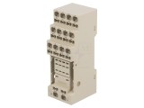 Stativ pentru şină DIN compatibil cu H3YN-2, H3YN-4, MY4, MY4N