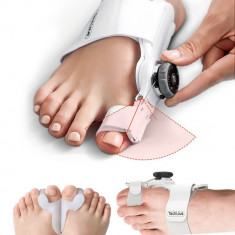 Corector Monturi Tech Love, Repozitionare Deget mare la Picioare Elimininarea Inflamatiilor Hallux Valgus, Ajustabil