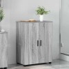 VidaXL Dulap de Baie cu raft sonoma gri 60 x 35 x 80 cm Lemn compozit 883310