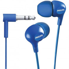 Casti In Ear Philips Microfon Jack 3.5MM Cablu 1.2M Albastru SHE3555BL/00 42506196 foto