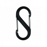 *CARABINER - black - size 4 [S-BINER]