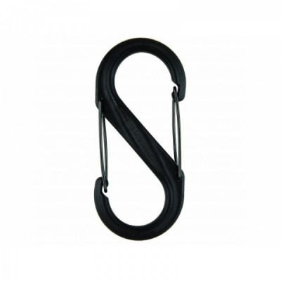 CARABINER - black - size 4 [S-BINER] foto