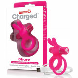 Inel vibrator - The Screaming O Charged Ohare Pink