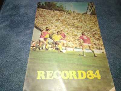 REVISTA RECORD 1984 foto