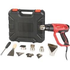 Pistol cu aer cald, 2000 W, cu accesorii, Strend Pro