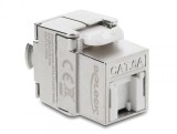 Keystone RJ45 la LSA Cat.6A ecranat tool-free dust protection, Delock 90706