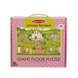 Puzzle de podea Tinutul Printelesor Melissa &amp;amp; Doug, 3 ani+, Melissa &amp; Doug