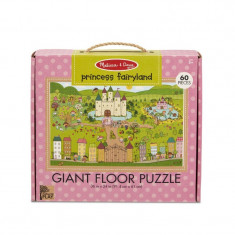 Puzzle de podea Tinutul Printelesor Melissa &amp; Doug, 3 ani+