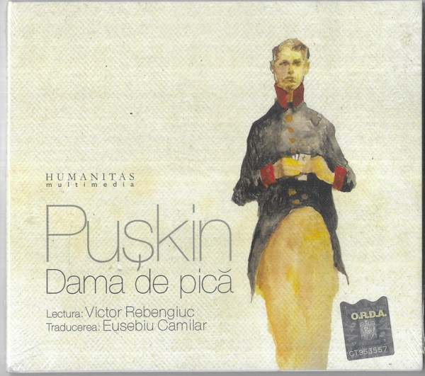 CD Pușkin Lectura: Victor Rebengiuc &ndash; Dama De Pică, original