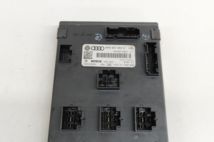 Modul de confort VW TOUAREG 7P5 2011 OEM: 4H0907063D,F005V00804 23019595