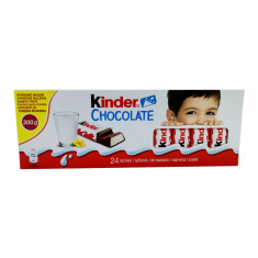 Batoane de ciocolata Kinder Chocolate, 24 buc la cutie, 300g - GC20037 foto
