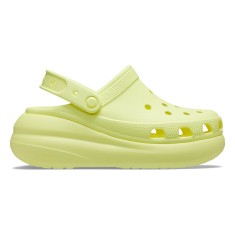 Saboti Crocs Classic Crush Clog Verde - Sulphur foto
