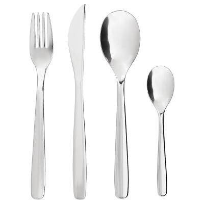 Set tacamuri, 16 piese, inox foto