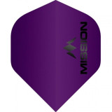 Cumpara ieftin Fluturasi darts Mission Logo, No2, mat mov, std, 100 microni